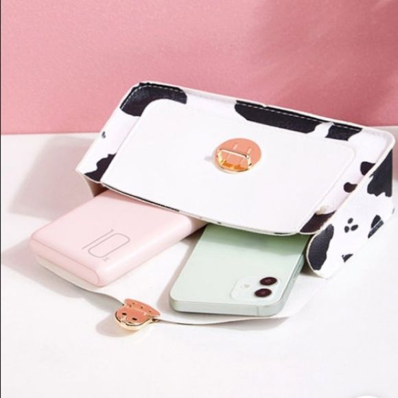 Cow Print Mini Purse - Picture 2 of 2